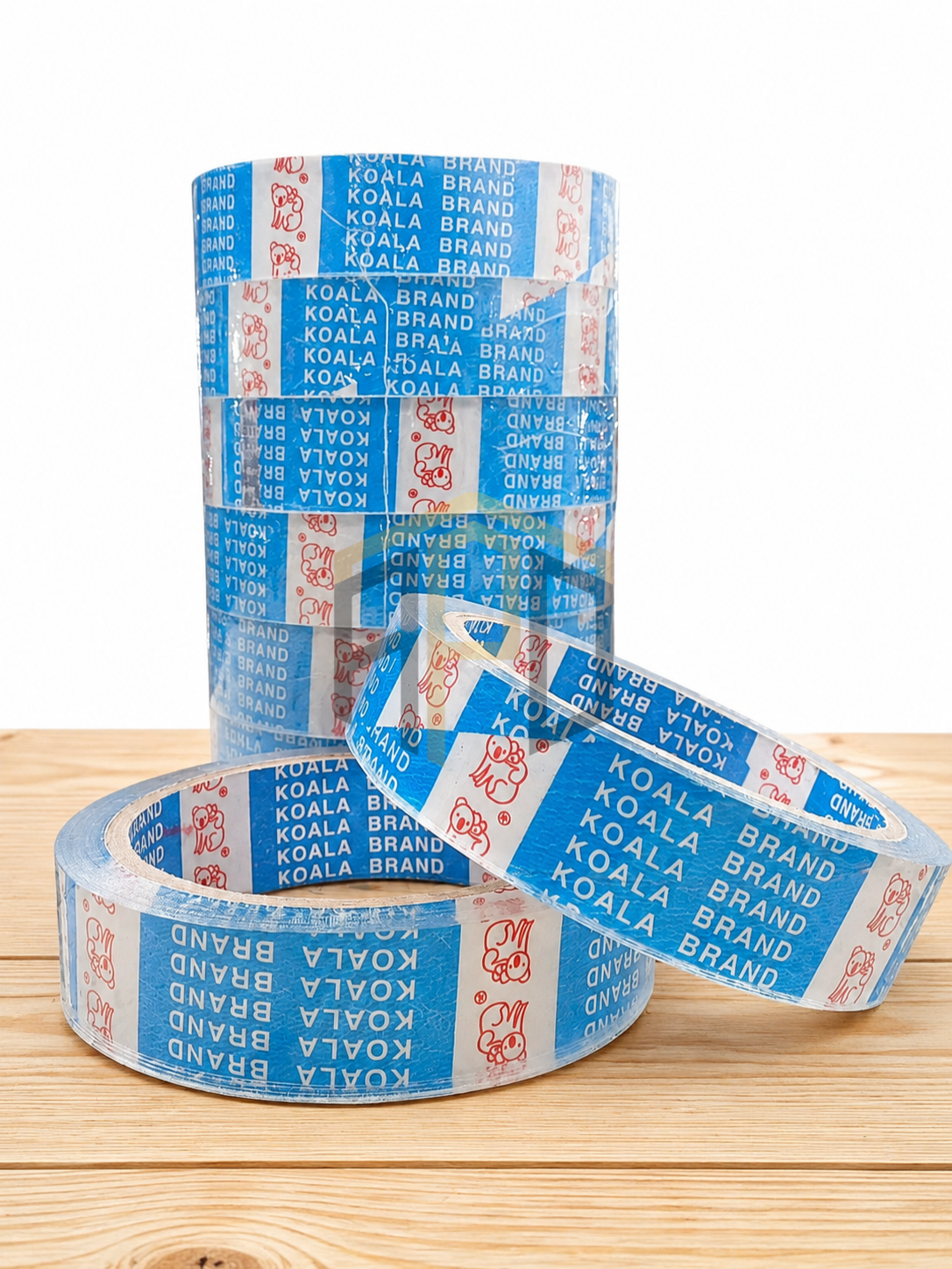 Koala Brand Transparent Scotch Tape ½ Inch x 25 Yards – Clear Adhesive Tape for Office, School & Home (Single Roll / Bundle Pack)
