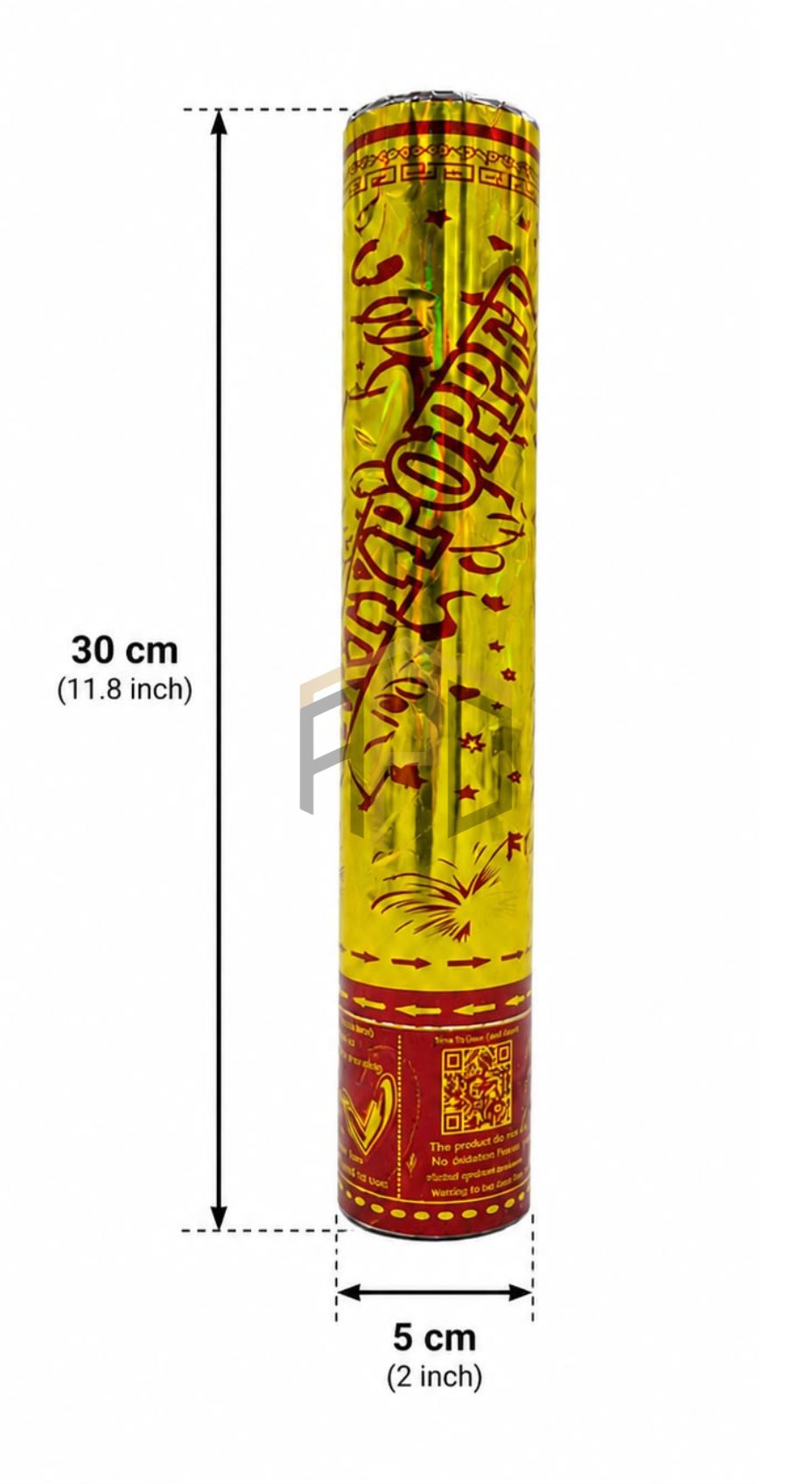 30cm Party Popper Confetti Cannon – Premium Celebration Confetti Shooter