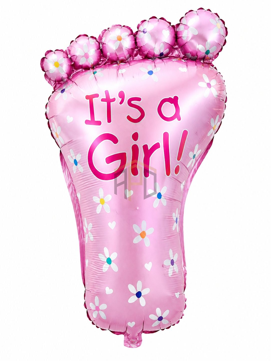 Baby Foot Foil Balloon – It's A Boy / It's A Girl Gender Reveal Decoration Balloon