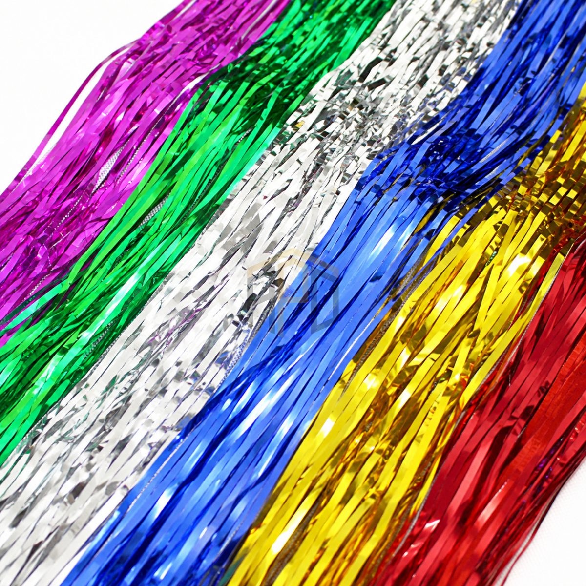 Foil Fringe Curtain Backdrop – 2ft × 5ft (1 Packet)