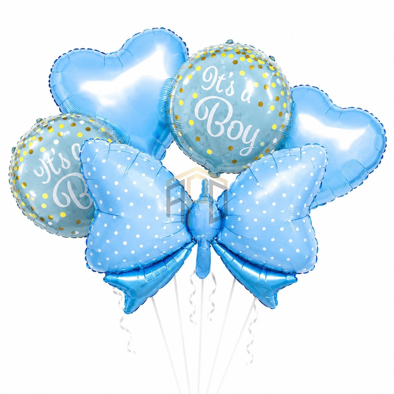 It's a Boy Foil Balloon Set 5 Pcs