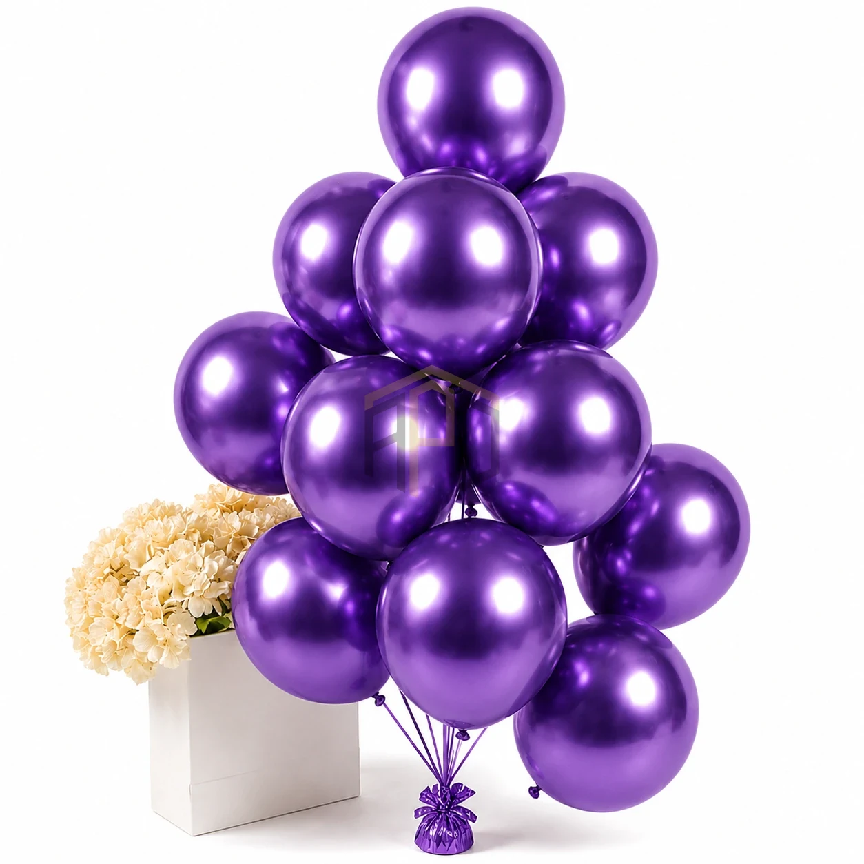 Metallic Shine Balloons 10 Pcs