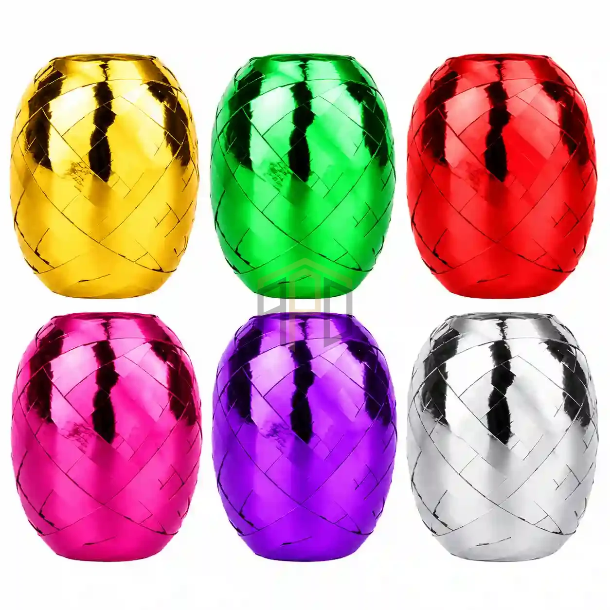 Curly Ribbon Roll 6 Pcs – Balloon & Gift Wrapping Ribbon