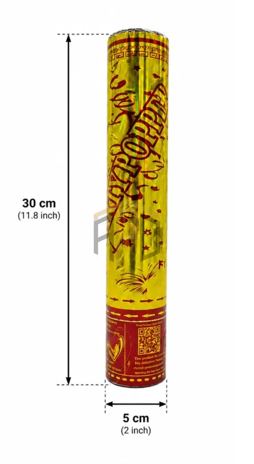 30cm Party Popper Confetti Cannon – Premium Celebration Confetti Shooter