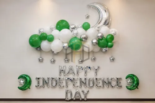 14 August Independence Day Balloon Decoration Kit – Pakistan Flag Theme Party Set