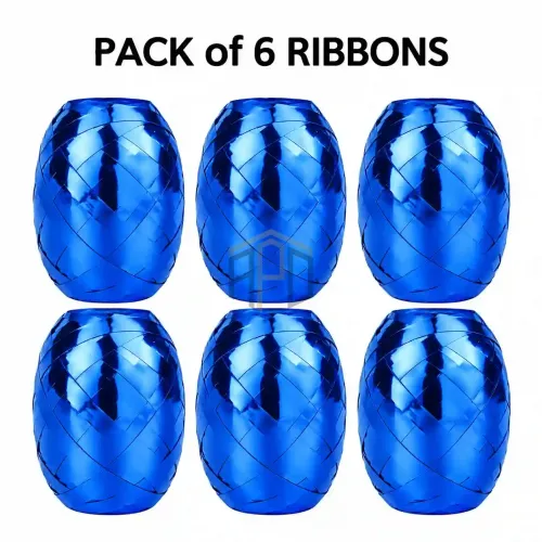 Curly Ribbon Roll 6 Pcs – Balloon & Gift Wrapping Ribbon