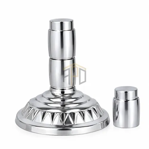 Round Cake Table Stand | Golden & Silver
