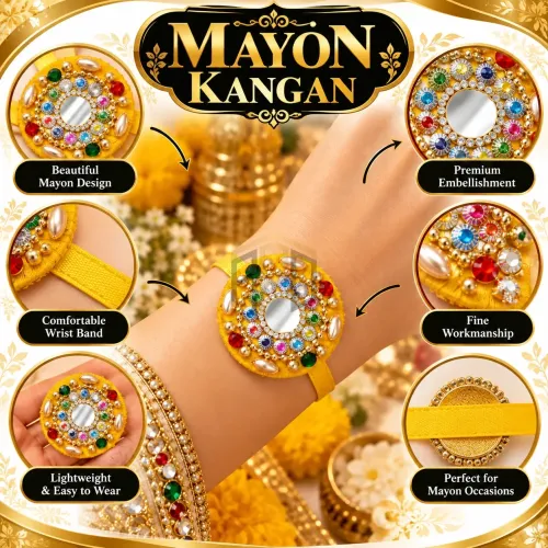 Fancy Mayon Kangan – Traditional Multicolor Mayoun Bangle