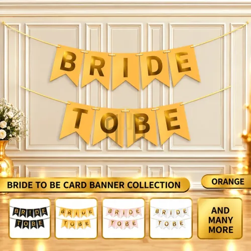 Bride To Be Banner – Bridal Shower & Bachelorette Party Banner