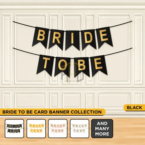 Bride To Be Banner – Bridal Shower & Bachelorette Party Banner