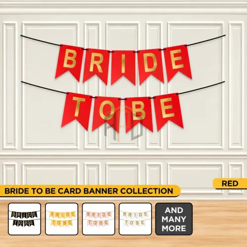 Bride To Be Banner – Bridal Shower & Bachelorette Party Banner