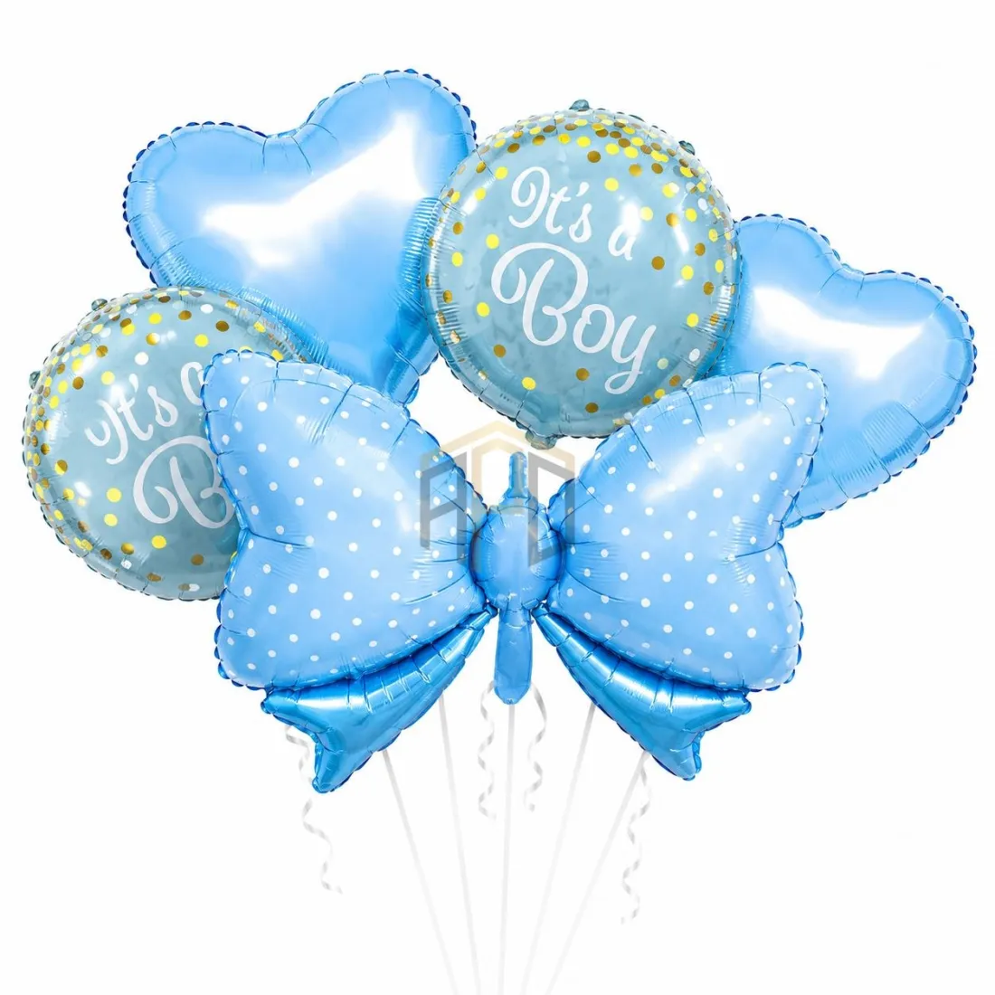 It's a Boy Foil Balloon Set 5 Pcs