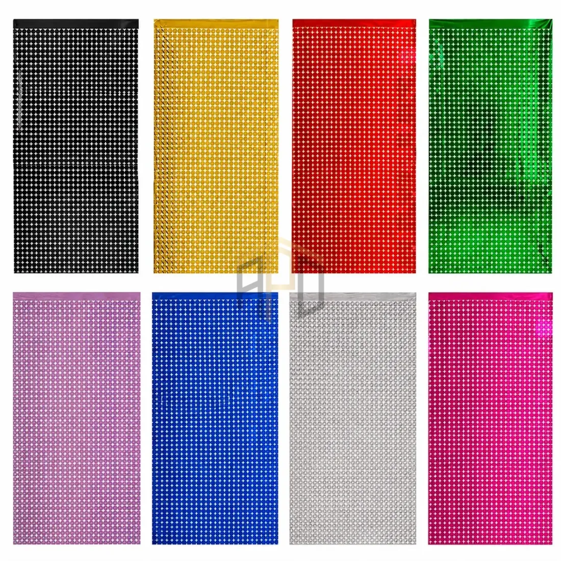 Sequin Backdrop Panel 4×7 Feet – Sparkling Sequin Wall Decoration for Birthday & Events