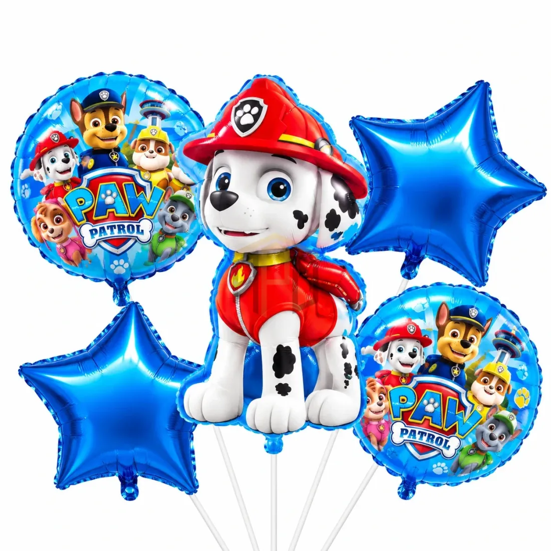 Paw Patrol Marshall 5 Pcs Foil Balloon Set