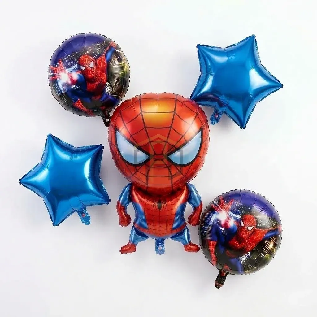 Spider-Man 5 Pcs Foil Balloon Set