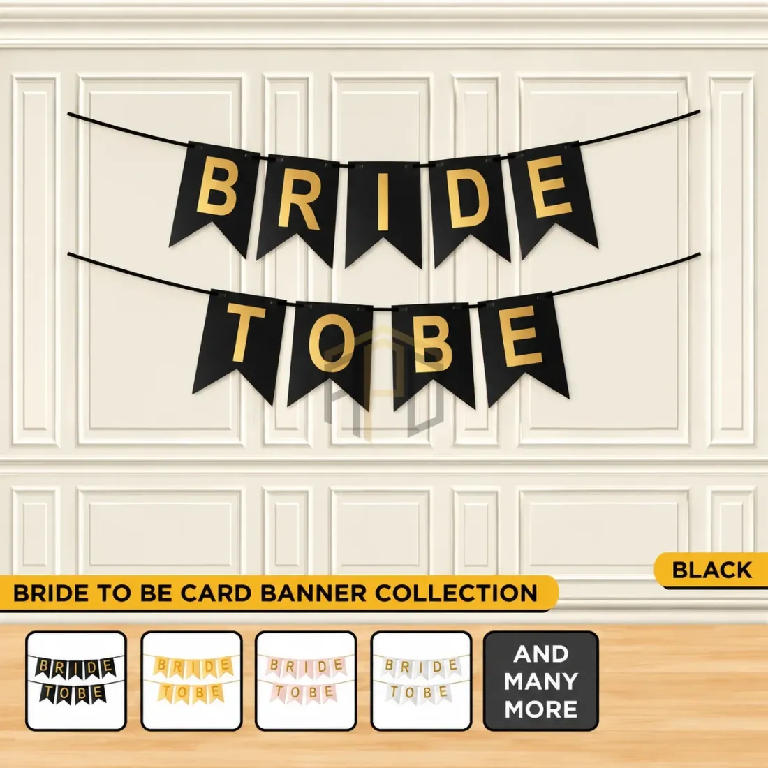 Bride To Be Banner – Bridal Shower & Bachelorette Party Banner