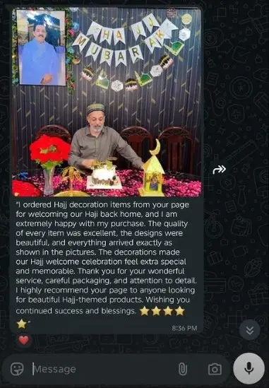 Customer review