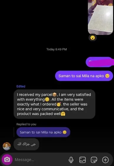 Customer review